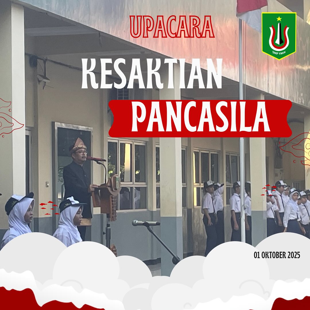 SMP YMIK Gelar Upacara Hari Kesaktian Pancasila