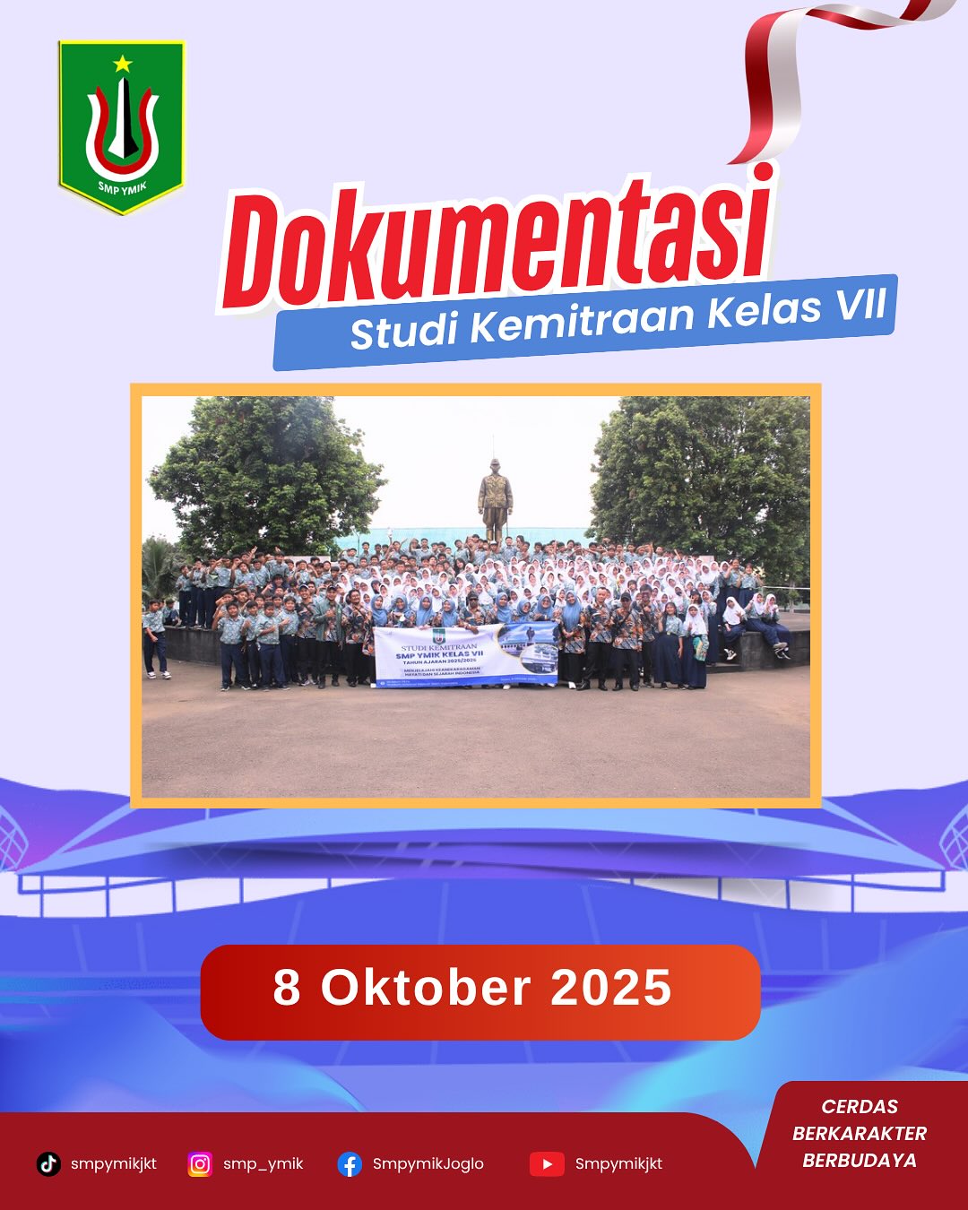 Studi Kemitraan Kelas VII SMP YMIK: Belajar Keanekaragaman Alam dan Semangat Juang di Bogor