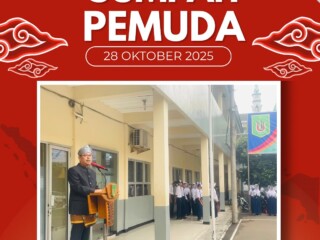 Upacara Sumpah Pemuda SMP YMIK Jakarta Tanamkan Semangat Bergerak dan Berprestasi