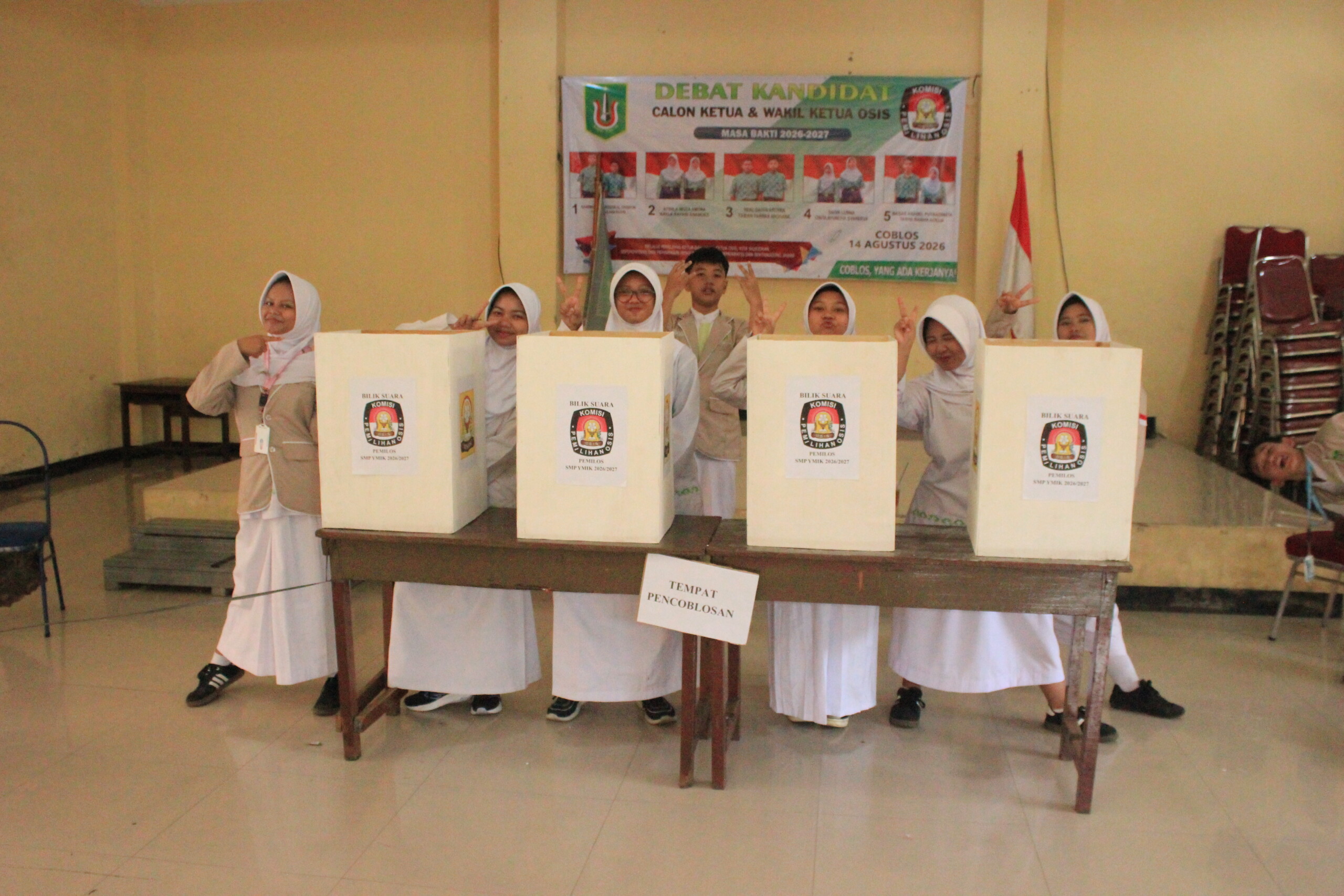 PEMILU OSIS SMP YMIK 2026-2027: SUARA SISWA MENENTUKAN MASA DEPAN!