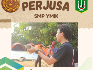 Edukasi Satwa dan Keberanian: Sesi Pengenalan Reptil Meriahkan Perjusa SMP YMIK
